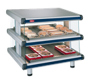 Hatco GR2SDS-42D Glo-Ray Designer Slant Display Warmer Countertop with Adjustable Thermostat and Infrared Heat
