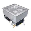 Hatco HCWBIX5DA Drop-In Hot Cold Well for 5 Full-Size Pans with Electronic Temperature Control and Auto Defrost