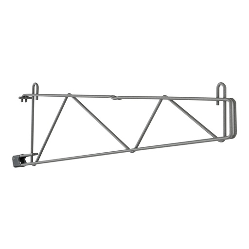 Metro SWS24K4 SmartWall Single Shelf Support for 24" Deep Shelves, Metroseal Gray Epoxy