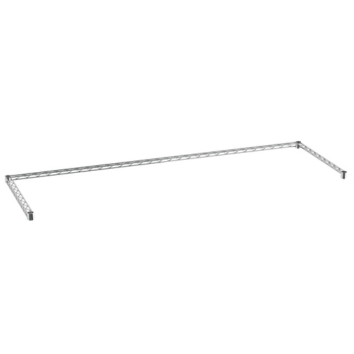 Metro SF57N3C Super Erecta Three-Sided Double Snake Frame, Chrome, 24" x 72"