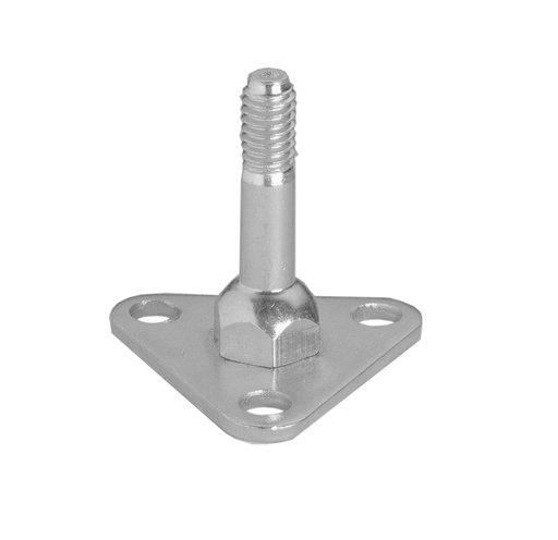 Metro 9993Z Foot Plate for Industrial Shelving Posts, Stainless Steel