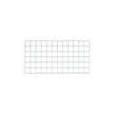 Metro WG1836BR SmartWall Wire Grid, Brite, 18" x 36"