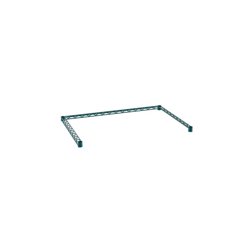 Metro SF53N3K3 Super Erecta Three-Sided Double Snake Frame, Metroseal Green Epoxy, 24" x 36"