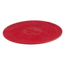 Lodge Cast Iron AS7DT41 Deluxe Trivet Red Non-Slip Silicone Heat Protection 7-1/4 Inch