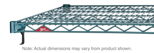 Metro Super Adjustable Super Erecta A2154NK3 Industrial Wire Shelf, Metroseal Green Epoxy, 21" x 54"