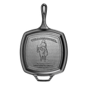 Lodge Cast Iron L8SGPYW Cast Iron Grill / Griddle Pan