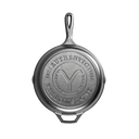 Lodge Cast Iron L8SKYW Yellowstone Skillet 10 Inch Round Helper Handle Made in USA