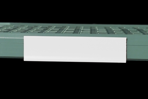 Metro CSM6-WQ Color Shelf Marker for Super Erecta Pro and MetroMax Q Industrial Plastic Shelving, White