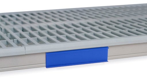 Metro CSM6-BX Color Shelf Marker for MetroMax i Industrial Plastic Shelving, Blue