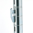 Metro 9985QS qwikSLOT Shelf Clips, Package of 4