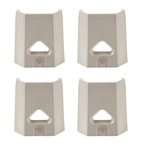 Metro MX9985 MetroMax i Industrial Plastic Shelving Wedges, Bag of 4