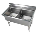 Elite All Stainless 2 Bowl 24x24 Sink