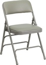 Heavy Duty Folding Vinyl Chair  Double Hinged