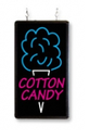 Winco 92005 Benchmark Ultra-Bright Cotton Candy Sign with LED Back Lighting and Aluminum Frame