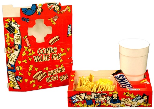 Winco 47001 Benchmark Combo Serving Trays 10W x 6-1/2D x 2H 250 Each per Pack