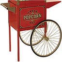 Winco 30010 Benchmark Cart for Street Vendor Popcorn Machines Antique Decor Qty Break 1 Each