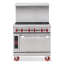 Commercial 6 Burner 36"HD Gas Range American Range AR-6