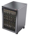 24" Fagor SS w/glass door Back Bar Cooler- 415 Cans, FBB-24GS