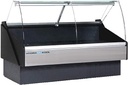 50" Curved Glass Refrigerated Deli Case Hydra Kool KFM-CG-50-S