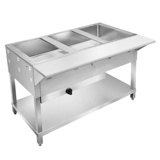 5 Bay Sealed Wet Bath Steam Table