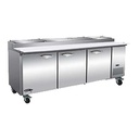 IKON 94" 3 Door Stainless Pizza Prep Table IPP94