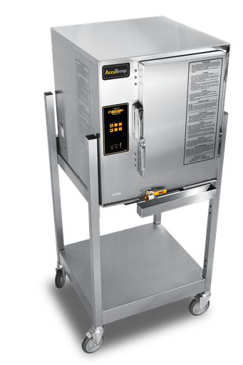 AccuTemp E62403D110 SGL Steamer, Convection, Electric, Boilerless, Floor Model