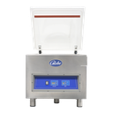 Globe Food Equipment Co. GVP20 Vacuum Packaging Machine 16-1/2 seal bar digital display 20m³h pump 2 fill plates non-slip feet 120v/60/1-ph NEMA 5-15P cETLus NSF