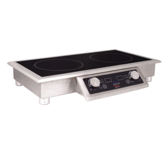 Spring USA SM-253-2CR MAX Induction Range Double Burner Countertop Unit ...
