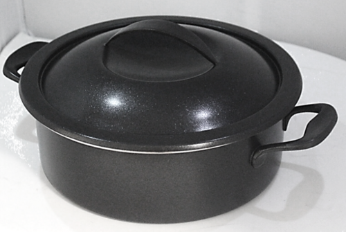 Spring USA 2272-8/27 Homestyle Induction Server Black 4 Quart Round