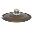 Spring USA 375-61/6BC Soup Tureen Cover Notched 9-7/8 Inch 6 Qt Stainless Steel