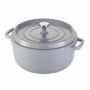 Spring USA 8658-9/28 Ironlite Casserole 72 qt Round Deep with Lid Handles