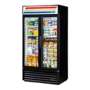 True GDM-35-HC TSL01 Refrigerated Merchandiser Two Section with Glass Doors