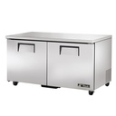 True TUC-60F-HC Undercounter Freezer -10F Stainless Steel Doors Adjustable Shelves