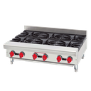 American Range ARSHP-48-8 Gas Hotplate 48 Inch Countertop with Open Burners