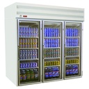 Howard-McCray GR75 Refrigerator Merchandiser Three-Section 75 cu ft Capacity