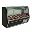Howard-McCray SC-CMS32E-4C-BE-LED Curved Glass Red Meat Service Case 50W
