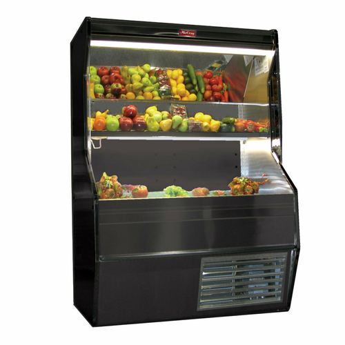 Howard-McCray SC-P32E-4S-B-LED Produce Open Merchandiser 50in LED Lighting