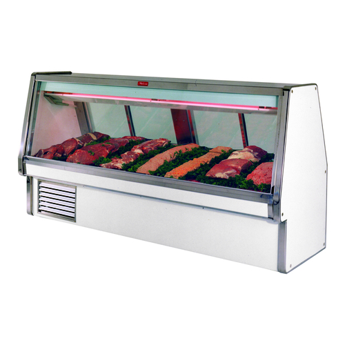 Howard-McCray SC-CMS34E-6-S-LED Red Meat Service Case with Self-Contained Refrigeration