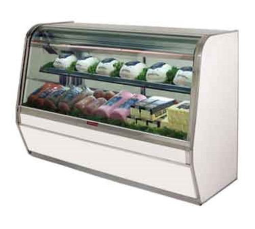 Howard-McCray R-CDS32E-4C-S-LED Curved Glass Deli Case 50W Stainless Steel