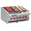 American Range ADJ-60 Charbroiler Gas Countertop 60 Inch 10 Burners
