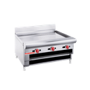 American Range ARGB-48 Raised Griddle Broiler Gas Countertop 48 Inch