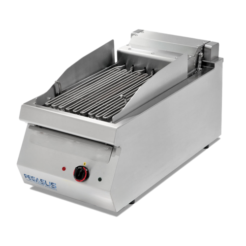 Pegasus CB-12E Electric Charbroiler, Countertop, High Efficiency Cooking, Durable Stainless Steel Construction, Ideal for Restaurants and Catering