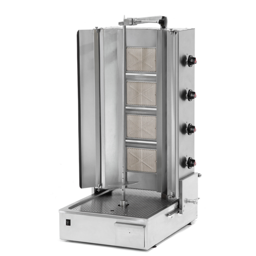 Pegasus S4G Gas Vertical Broiler (Gyro) with High Efficiency Heating and Durable Construction