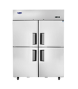 Atosa USA MBF8011GR Commercial Reach-In Refrigerator with Glass Doors and LED Lighting
