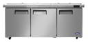 Atosa USA MSF8308GR-NTCV Mega Top Refrigerated Counter for Sandwiches and Salads with Energy Efficient Design and Ample Storage Space
