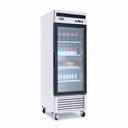 Atosa USA MCF8705GRL 5-Shelf Glass Door Refrigerated Merchandiser with LED Lighting and Adjustable Temperature Control