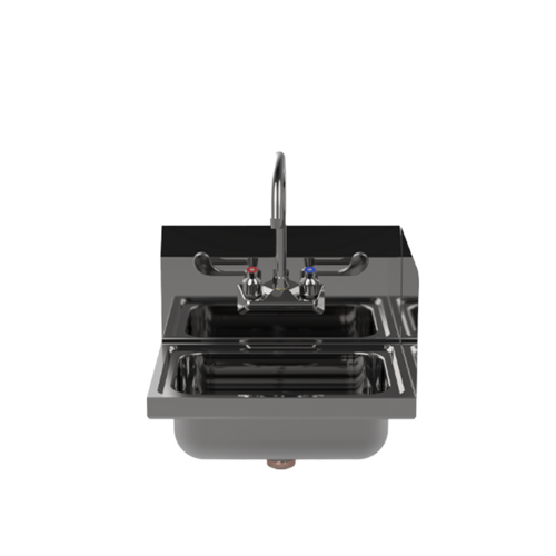 Atosa USA SH17SR Commercial Hand Sink with Faucet and Drain for Food Service Operations