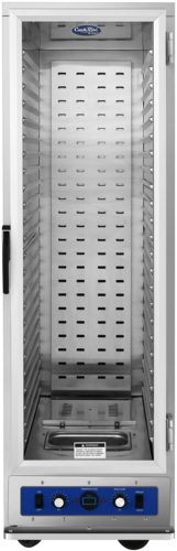 Atosa USA ATWC-18-P Mobile Heated Cabinet with Adjustable Shelves and Digital Thermostat