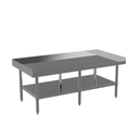 Atosa USA SE3660ECR2 Heavy-Duty Equipment Stand with Adjustable Shelf and Stainless Steel Construction