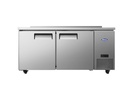 Atosa USA MGF67GR 67-Inch Refrigerated Work Top Counter with Stainless Steel Finish and Energy Efficient Cooling System